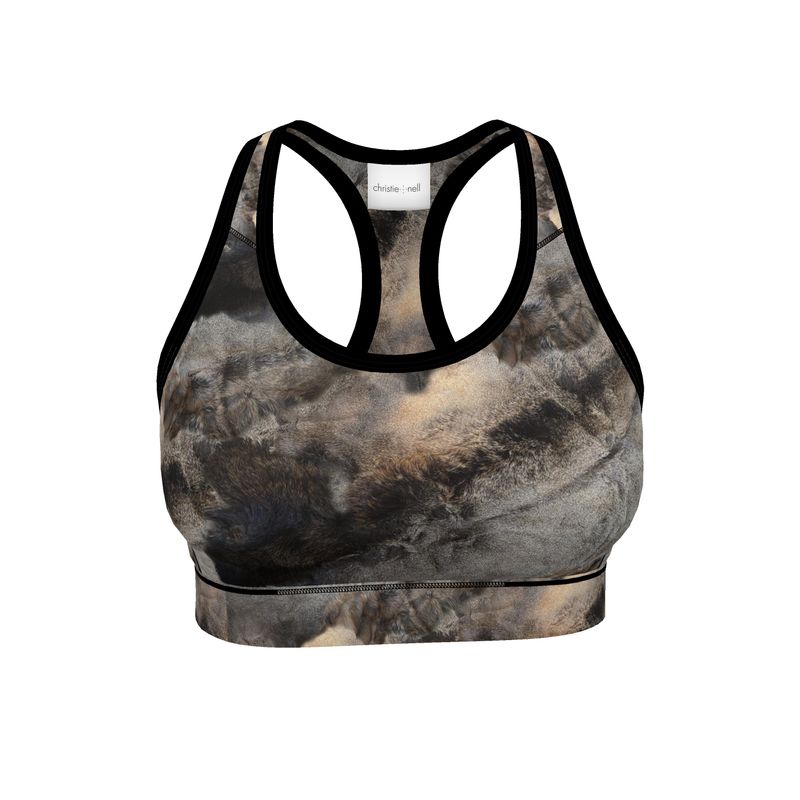 Moonlight Elk Sports Bra