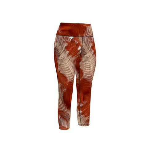 Alaska Sockeye Salmon Flesh Sports Leggins