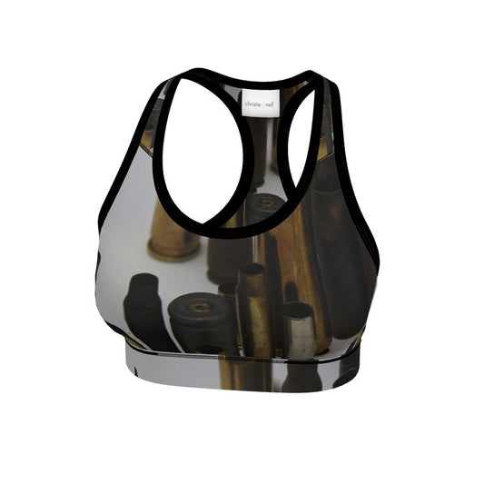 Ammo Casings Sports Bra