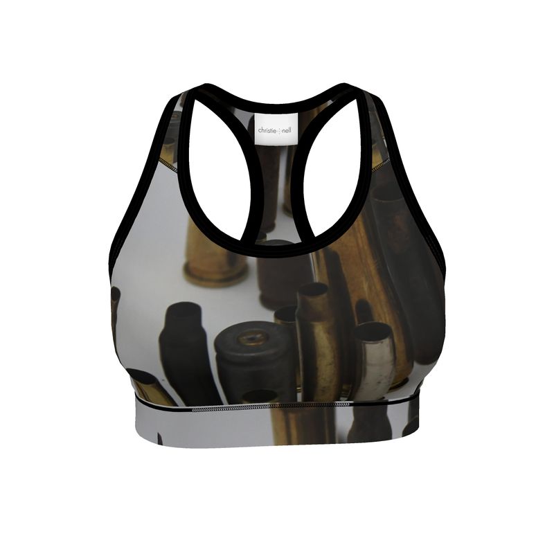 Ammo Casings Sports Bra