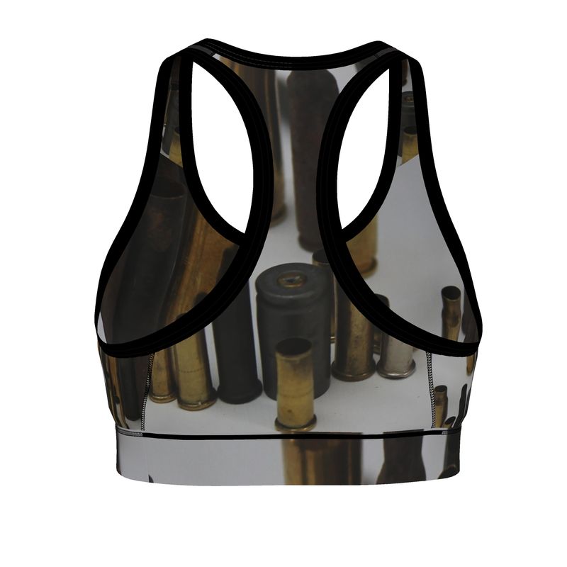 Ammo Casings Sports Bra