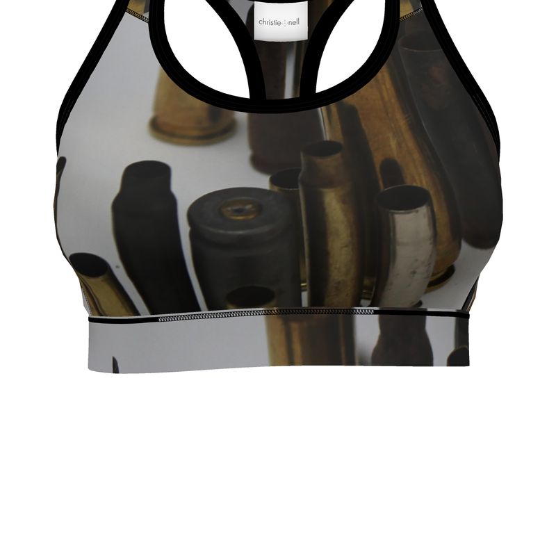 Ammo Casings Sports Bra