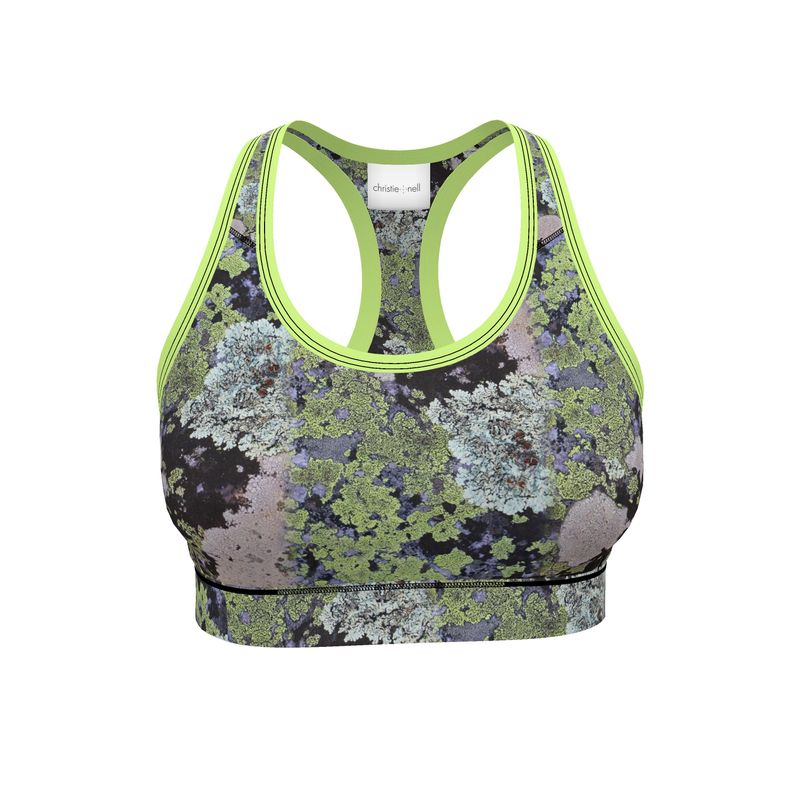 Tres Piedras Lichen Sports Bra