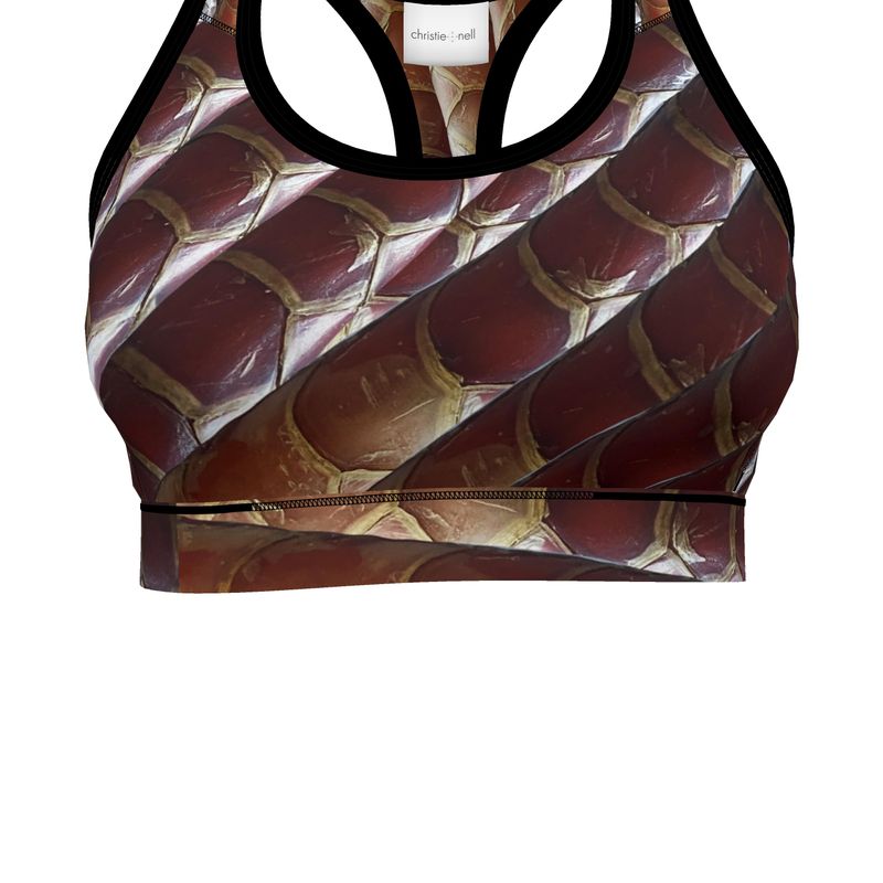 Wild Turkey Leg Sports Bra