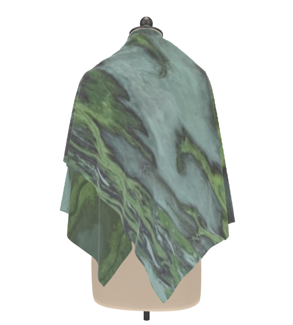 Cook Inlet Silk Scarf