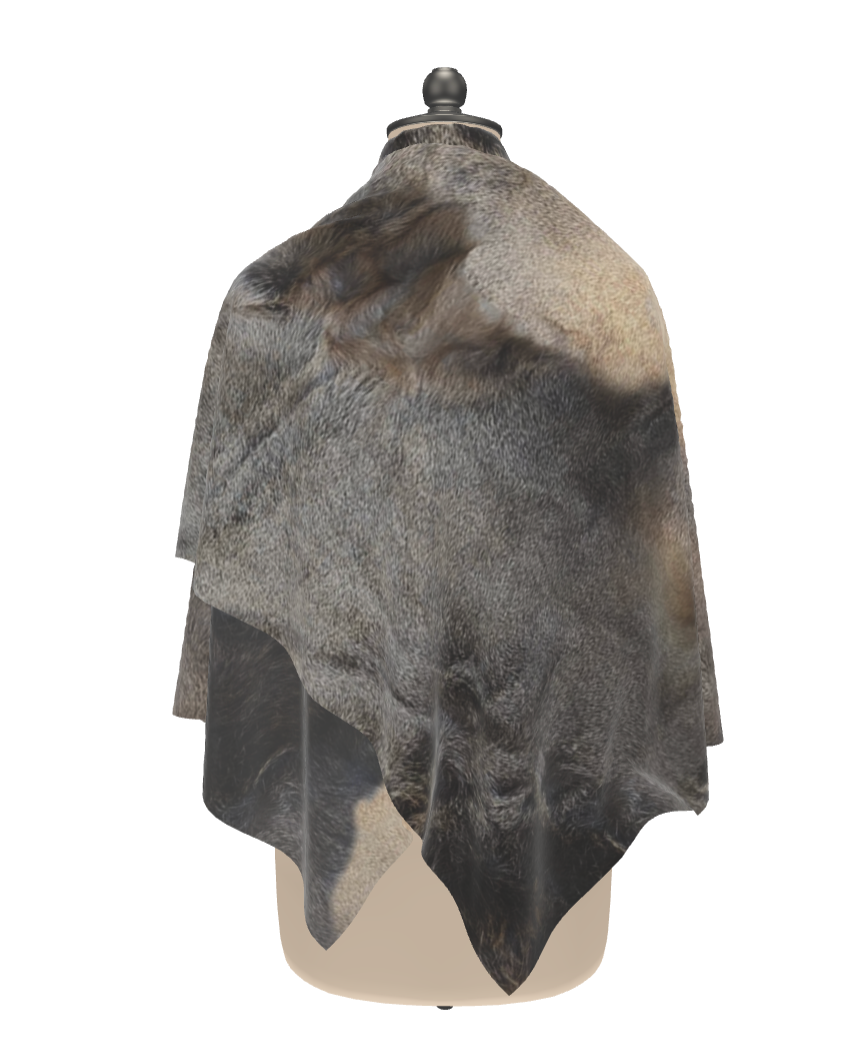 Moonlight Elk Silk Scarf