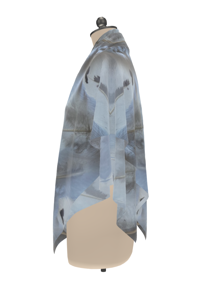 Sharp Tail Grouse Silk Scarf