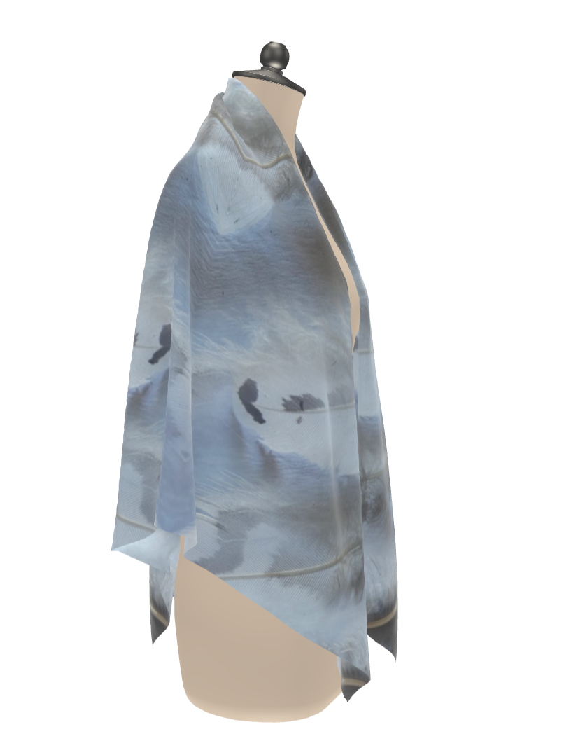 Sharp Tail Grouse Silk Scarf