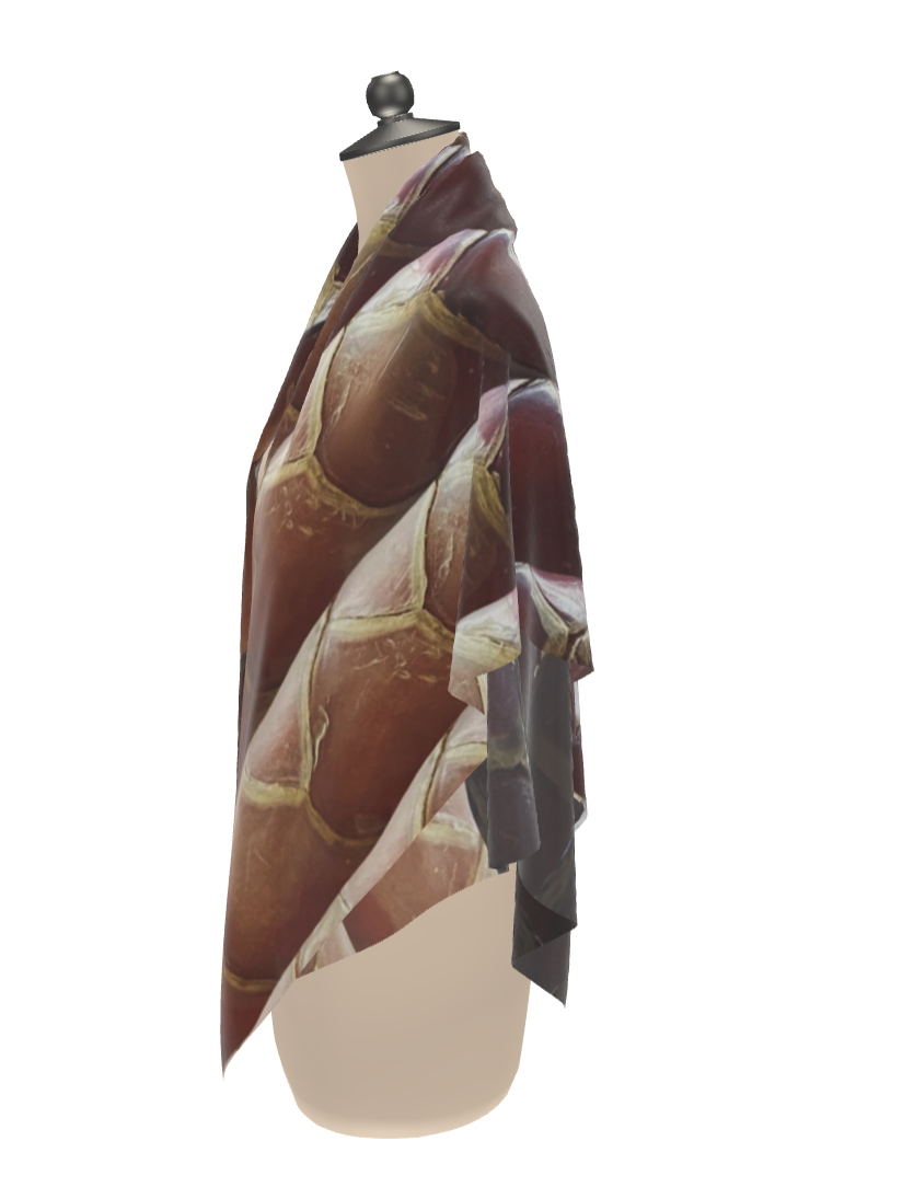 Wild Turkey Leg Silk Scarf